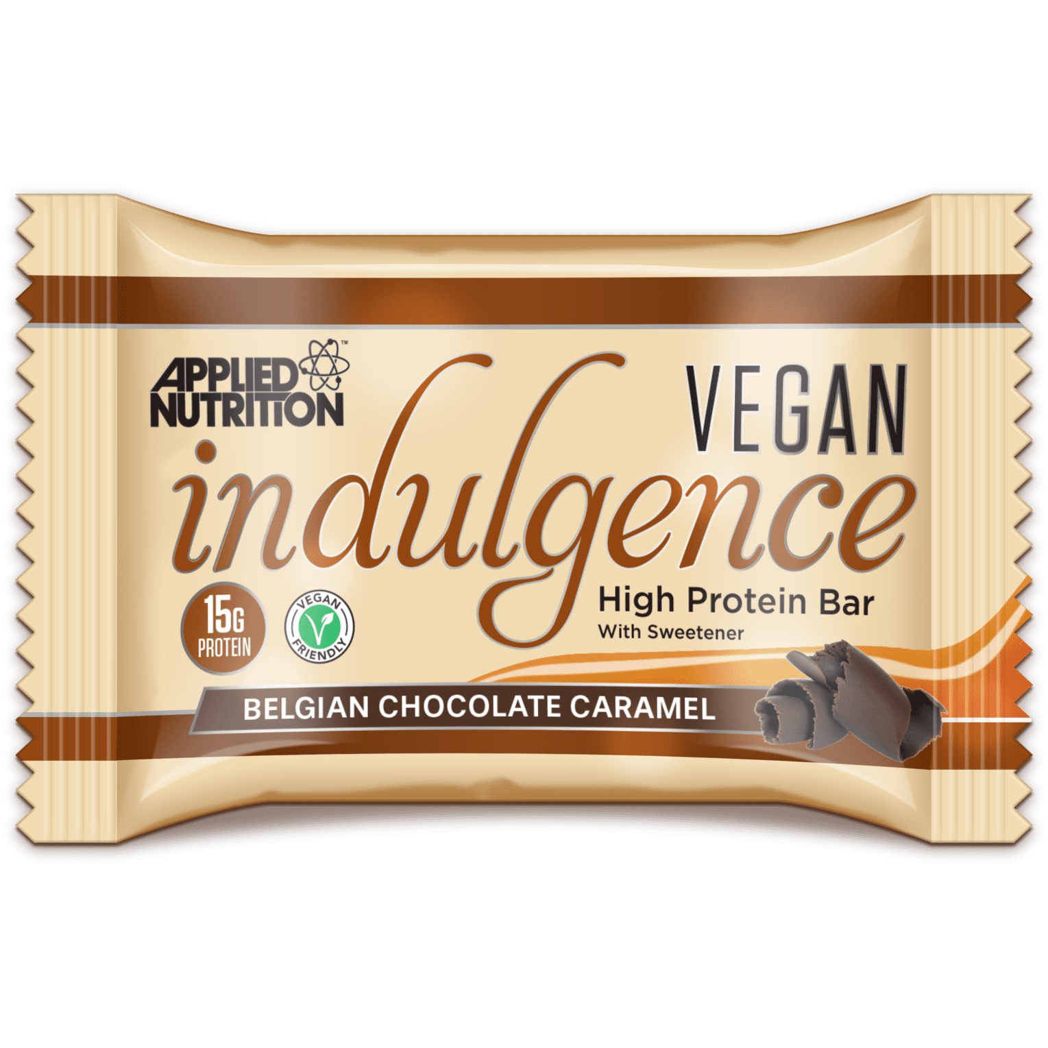 Applied Nutrition Vegan Indulgence Bar 1 Bar Belgian Chocolate Caramel